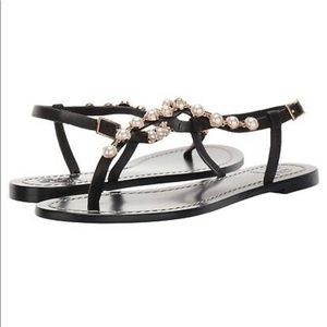 Tory Burch Emmy Sandal (Black)